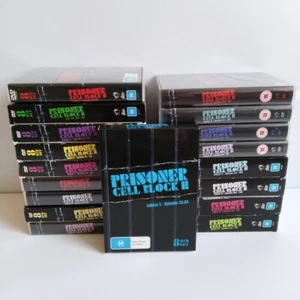 Prisoner Cell Block H Near-Complete DVD Box Set Volume 2-7, 9-20 Region 0 VGC - Picture 1 of 15