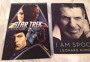 STAR TREK Countdown to Darkness + I am Spock Leonard Nimoy Book Lot - Picture 1 of 6