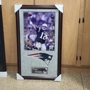 Tom Brady New England Patriots Autographed 16x20 Framed PSA LOA -Field of Dreams - Picture 1 of 10