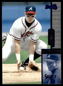 1996 Pinnacle Blue Chipper Jones Atlanta Braves #63 - Picture 1 of 2