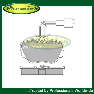 Premier Front Brake Pads Set Fits BMW 3 Series 1982-1994 + Other Models - Image 1 of 4