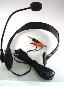 Emkay VR-3310 Computer Single Ear Headset with Swivel Mic Skype etc OM0801 - Picture 1 of 3