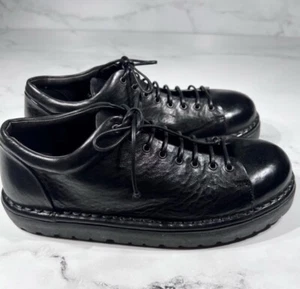 Marsell Gomme mittelhoher schwarzer Oxford aus Leder mit Spitzendetail Damengröße 38 US 8 - Bild 1 von 7