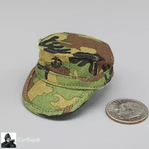 DamToys USMC Crews Woodland Camo Hutabdeckung für 12" Figuren im Maßstab 1:6 - Bild 1 von 10