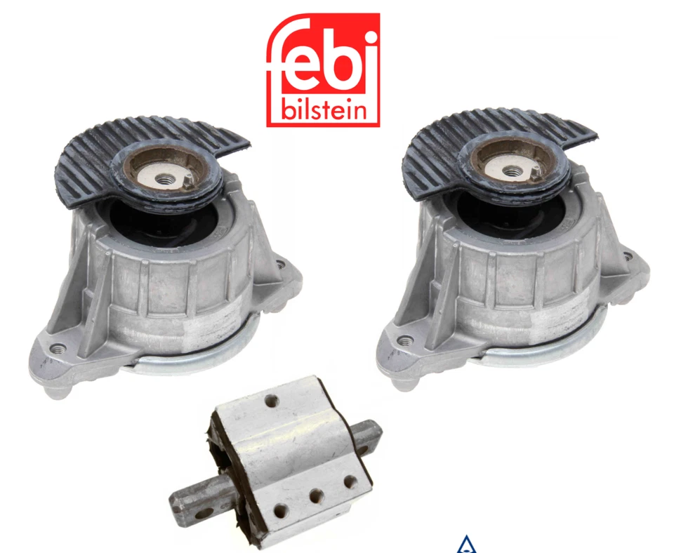 Montaje de motor + Montaje de transmisión 3 piezas OE Febi para Mercedes C250 Foto 1 de 1