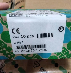10PCS Phoenix Contact 2716703 Equipment Wiring Terminal G 10/ 2 - Picture 1 of 3