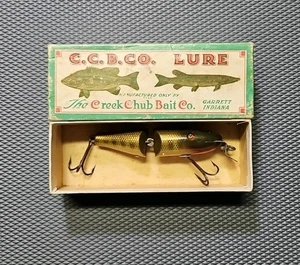 C.C.B. CO Lure Vintage Pikie Jointed Bait💯 - Picture 1 of 6