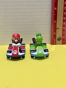 2018 Carrera First Mario Kart Slot Cars Mario & Yoshi OEM Replacement Cars - Picture 1 of 7