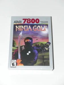 Ninja Golf Atari 7800 Video Game Cartridge Factory BRAND NEW SEALED 2024 - Picture 1 of 16