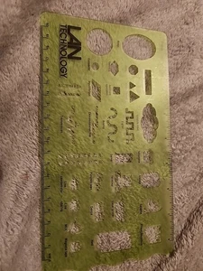 LAN Technology Stencil - Picture 1 of 4