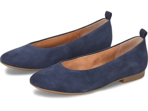 Born Patrice flache Damenschuhe Größe 8 marineblau Peacoat-Leder bequeme flache Slipper - Bild 1 von 20