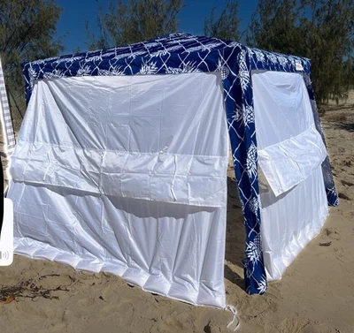 Cabana Side Wall Shade Only To Suit Beach Cabana Large Size 2.4m x 2.4m - image 1 of 2