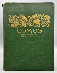 COMUS, by John Milton and Arthur Rackham - 1921 - Poetry - Color Plates -1st Ed. - Picture 1 of 12