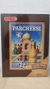 Milton Bradley Parcheesi Vintage Game Collection Edition [NEU] Holzkoffer Box - Bild 1 von 10