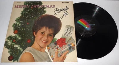 Brenda Lee "Merry Christmas" 1973 MCA Vinyl LP Record MCA-15021 - Image 1 of 4