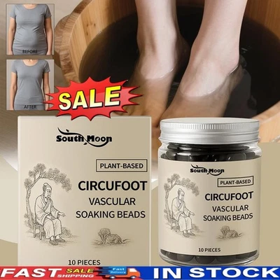 Herbal Bioequis Foot Soaking Beads, Natural Mugwort Circufoot Soaking Beads New  - Image 1 of 4