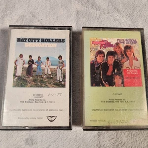 Bay City Rollers Cassettes - Dedication, Rock N' Roll Love Letter - Bild 1 von 8