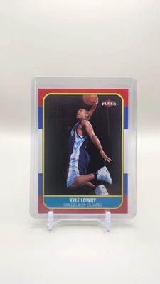 Fleer 2006 20 aniversario Kyle Lowry novato 1986-87 variación #62 raro Foto 1 de 2