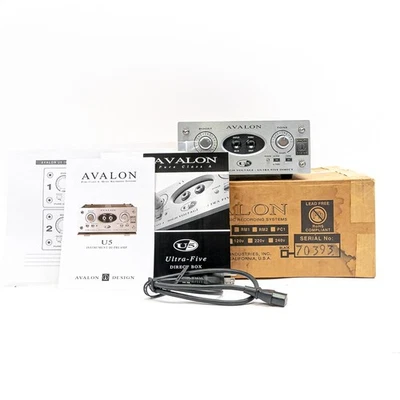 Avalon U5 Class A Instrument DI/Preamp | Mint w/ Box & Manual | Studio-Ready - Image 1 of 4