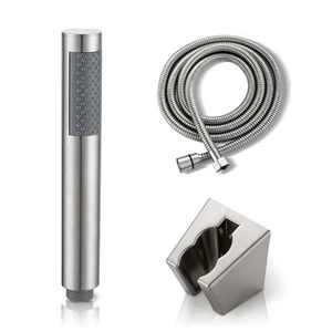 Metal Handheld Shower Head with Extra Long Hose and Dual Slot Bracket, High P... - Bild 1 von 6