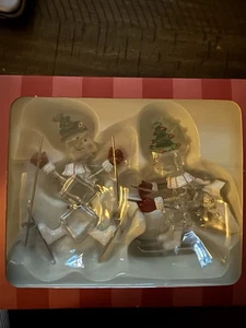 Abteilung 56 Schneemann Wintersport Ornament - Bild 1 von 5