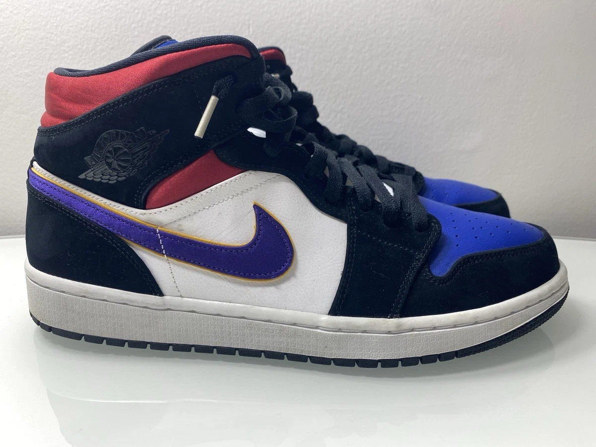 Nike Air Jordan 1 Mids Se Rivals Black/Red/Blue/white  display picture 2