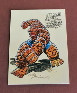 THING 2S  Silver Age Heroes 1998 Marvel The Silver Age CHROMIUM Chase card - Picture 1 of 1