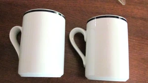 *Dansk BISTRO Christianshavn (2) Tazza da caffè alta 4 1/8" Portogallo MCM - Foto 1 di 3