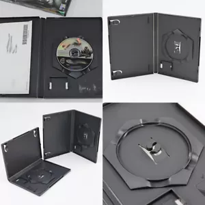 US 10er-Pack Nintendo GameCube Standard leere Ersatz-Spielhüllen schwarz - Bild 1 von 11