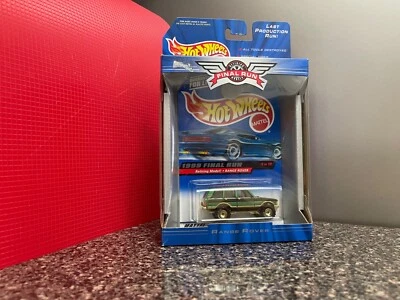 Hot Wheels | Mattel | Last Production Run | Green Range Rover | 1 of 12 | 1999 - Image 1 of 3