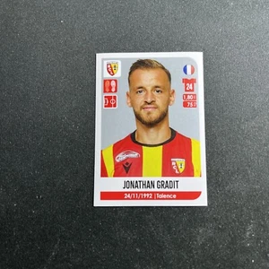 121 GRADIT LENS PANINI FOOT 2020 2021 STICKERS FOOTBALL FRANCE - Foto 1 di 2