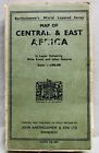 BARTHOLOMEW & SON LTD HIGHWAY ROAD MAP OF CENTRAL & EAST AFRICA VINTAGE