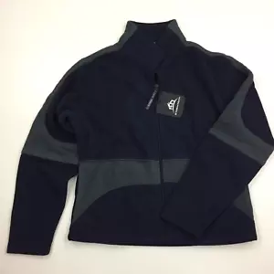 NWT STORMTECH Men's sz Medium Dark Blue Gray Long Sleeve Fleece Full Zip Jacket - Picture 1 of 11