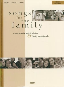 Songs For The Family Medium Voice Songbook Piano Guitar 1999 Butterfly Kisses - Picture 1 of 9