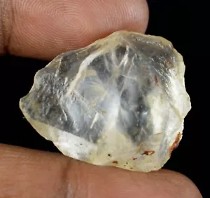Zertifizierter natürlicher brasilianischer gelbgoldener Topas 40,95 ct Edelstein grob E6298 - Bild 1 von 9