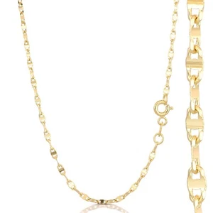 Collana maglia traversino oro giallo 18kt cm60 grammi 3,20 - Picture 1 of 2