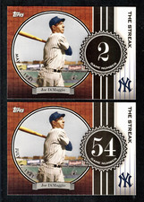 2007 Topps Series 2 Joe DiMaggio The Streak Inserts #JD1-56 Finish Your Set,Pick