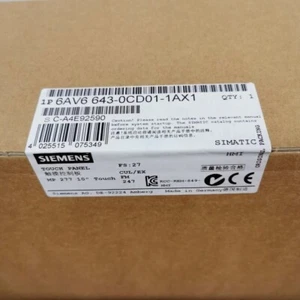 1PC New Sealed SIEMENS 6AV6 643-0CD01-1AX1 6AV6643-0CD01-1AX1 w/ 1 YEAR WARRANTY - Picture 1 of 6
