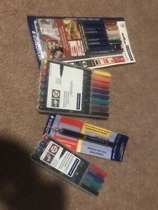STAEDTLER Bundle Lumocolor Fine Permanent Markers Marsgrsphic Duo Neutrals NOS - Picture 1 of 14