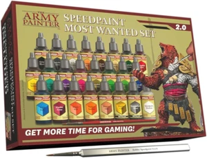 The Army Painter Speedpaint Most Wanted Set 2.0+, 24X18Ml Speed Model Paint Kit - Picture 1 of 12