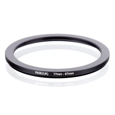 RISE(UK) 77-67MM 77 MM- 67 MM 77 to 67 Step Down Ring Filter Adapter - Image 1 of 3