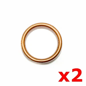 2X 32mm Junta de Tubo de Escape de Cobre 110cc 125cc PIT PRO Cuatro Bicicleta de Suciedad ATV Buggy - Imagen 1 de 6