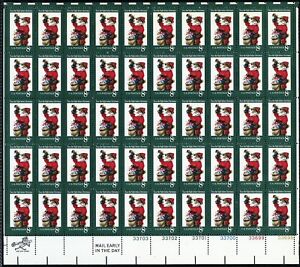 1472, MNH Color Shift Santa Sheet of 50 Stamps - Freak EFO Error - Stuart Katz