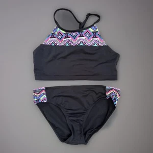 Size 16 Justice Black Bikini Girls - Picture 1 of 3