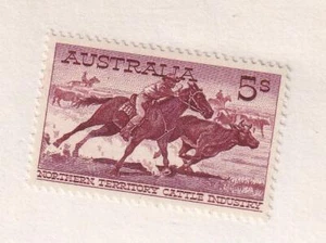AUSTRALIA # 331 VF-MNH 5 sh TERRITORIO NORTE INDUSTRIA GANADERA VALOR GATO $32+ - Imagen 1 de 1