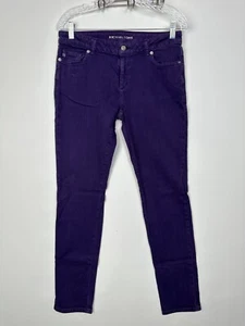 Michael Kors lila Skinny Jeans - Größe 6 - gebrauchte Beschreibung Fügen Sie eine lebendige - Bild 1 von 11