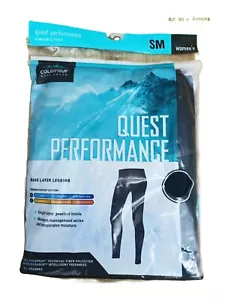 Coldpruf Quest Performance Damen Base Layer Hose Small schwarz Leggings Größe SM - Bild 1 von 5
