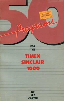 Programs for the Timex Sinclair 1000  - Image 1 of 2
