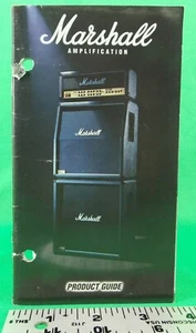 Guitarra MARSHALL De Colección 1998 Amplificación Tamaño Bolsillo Guía de Productos Catálogo 34 Páginas - Imagen 1 de 8