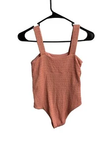 Jacks Swimwear Girls S Peach lined One Piece Swimsuit - Picture 1 of 6